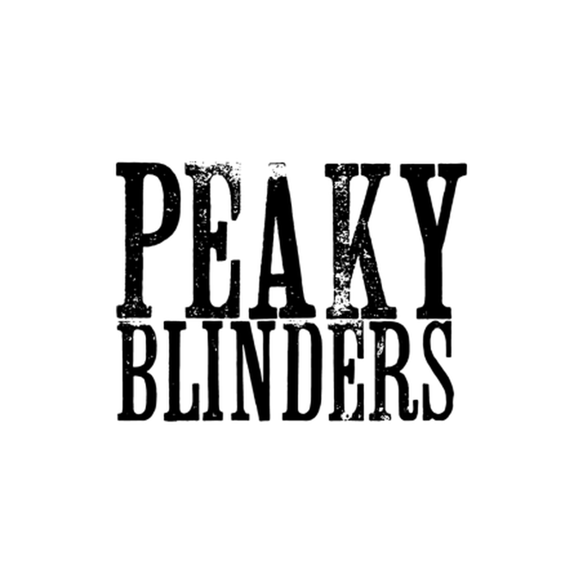 Peaky Blinders font preview